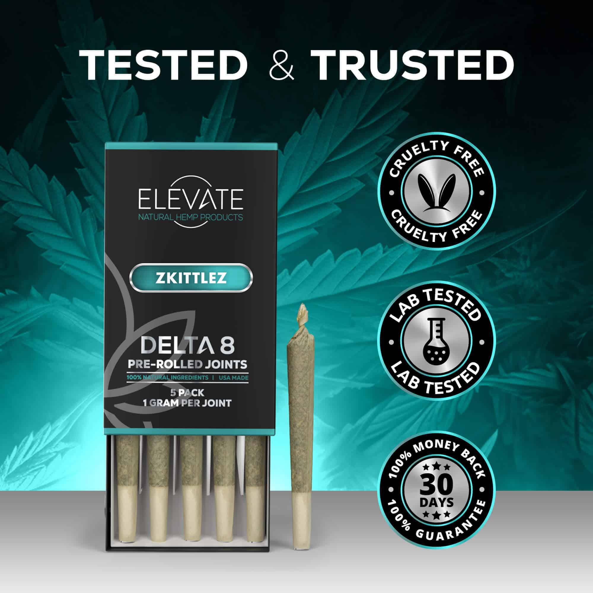 Delta 8 Pre Roll Pack - Zkittles - Image 2
