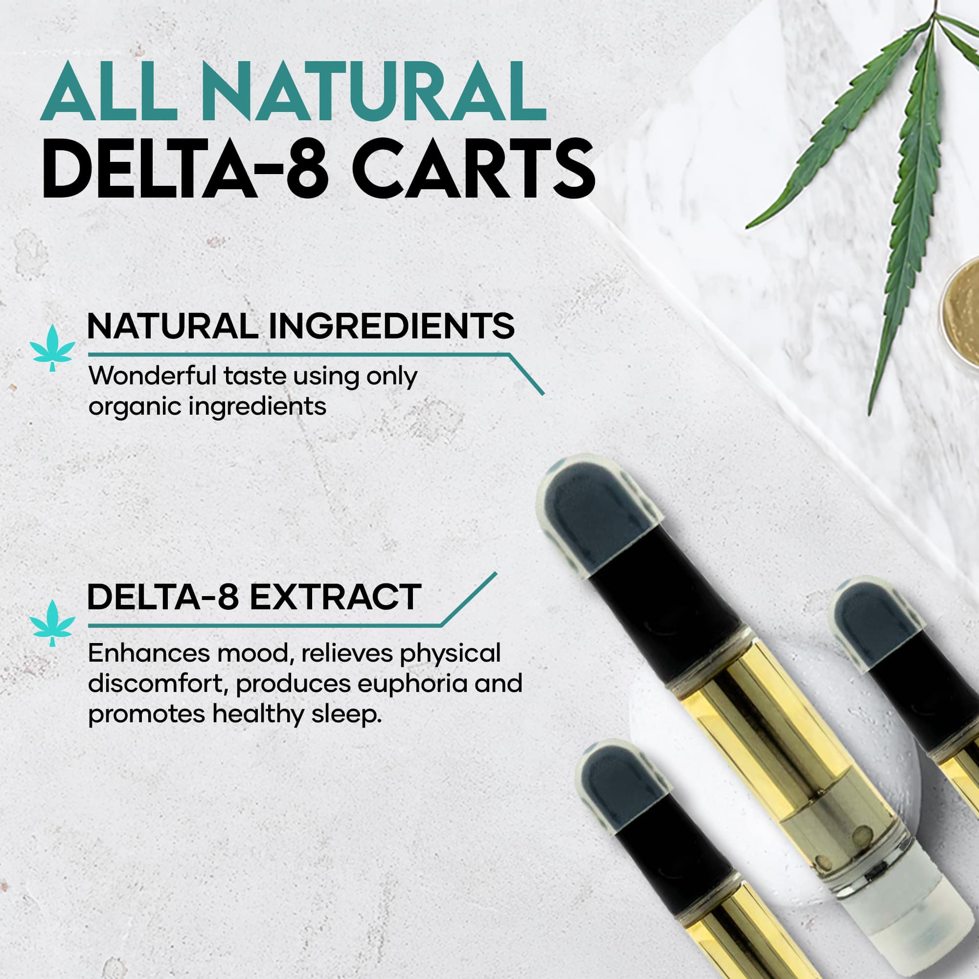 DELTA 8 THC VAPE CARTRIDGE - JACK HERER - Image 3