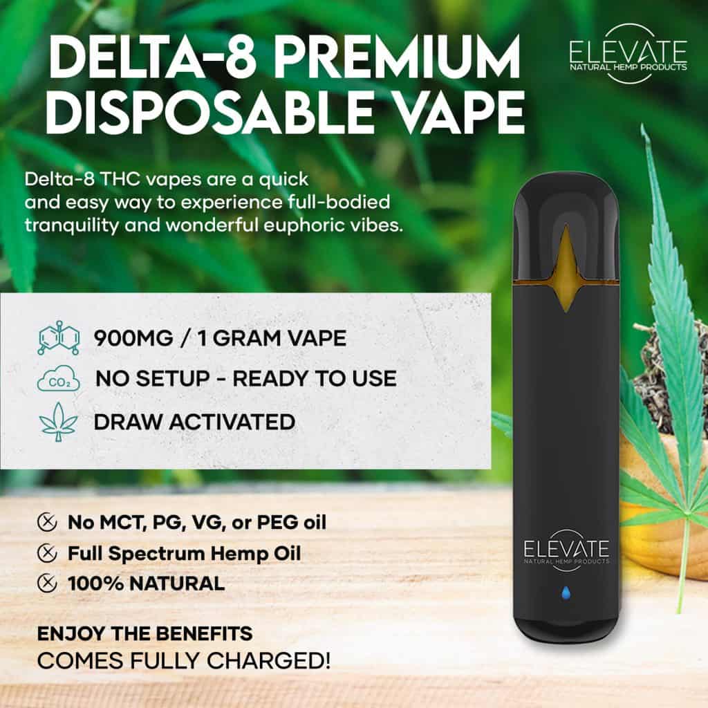 Delta 8 Disposable Vape Pen - Grape Soda - Image 3