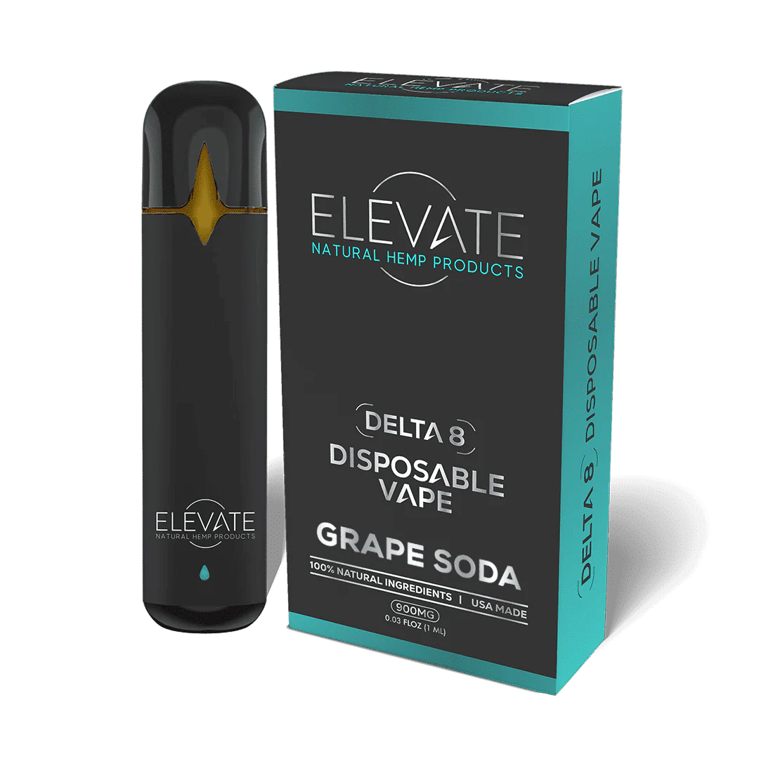 Delta 8 Disposable Vape Pen - Grape Soda - Image 6