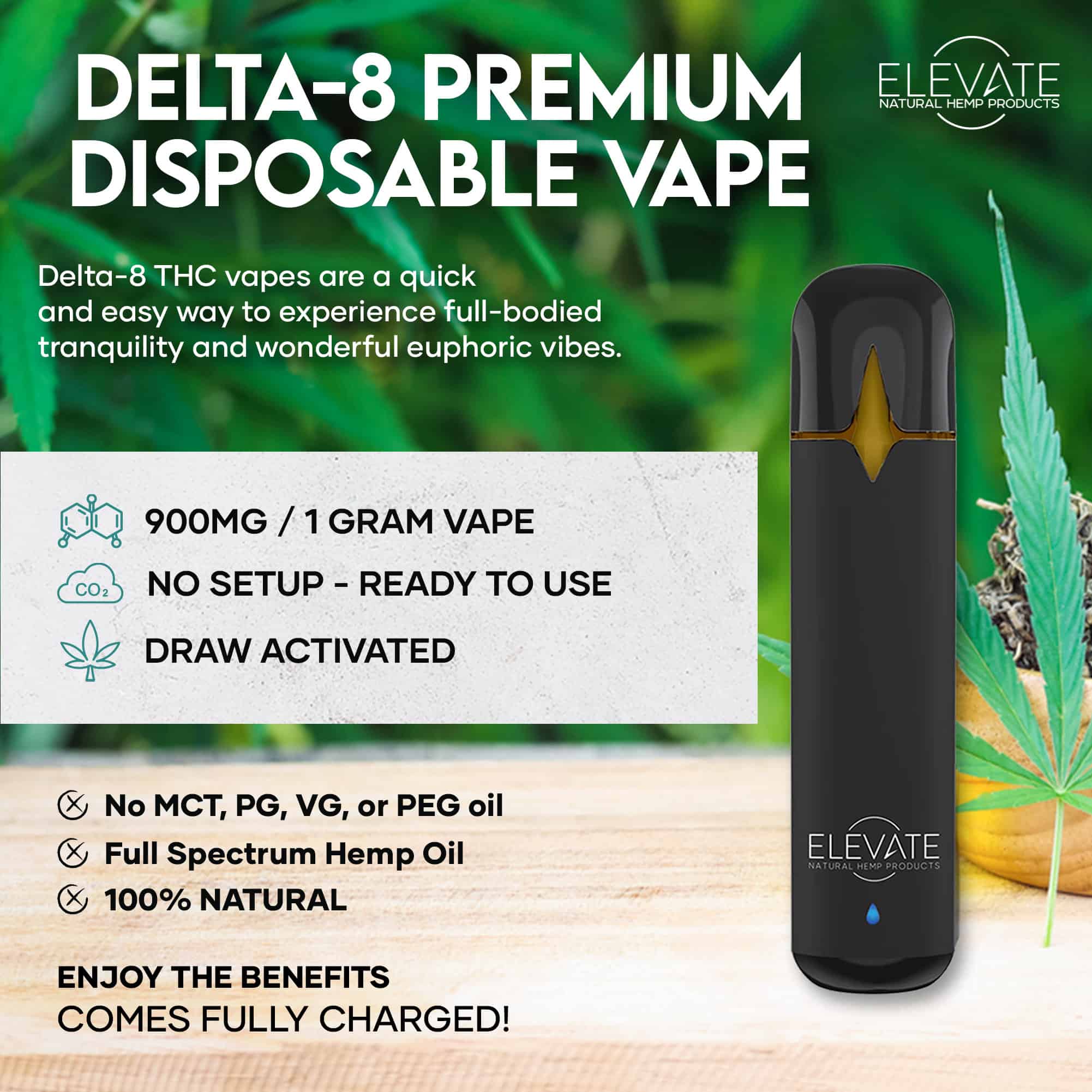 Delta 8 THC Disposable Vape - Pineapple Express - Image 3